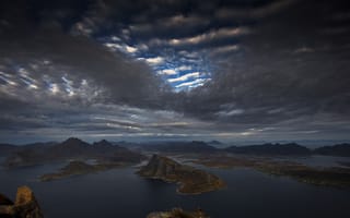 Картинка Норвегия, острова, норвежское, лофотенские