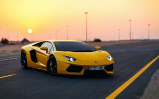 Картинка car, Lamborghini, sport, авентадор