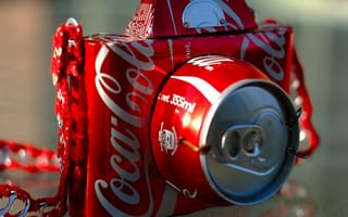 Картинка Поделка из железной банки Кока-Колы
