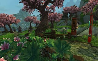 Картинка Мир игры World of Warcraft Mists of Pandaria