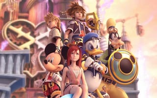 Картинка Персонажи игры Kingdom Hearts