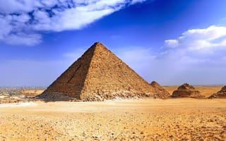 Картинка природа, пирамида, страны, микерина, архитектура, египет