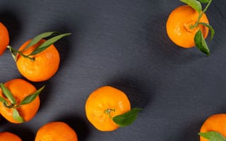 Картинка мандарин, цитрус, оранжевый