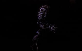 Картинка дым, черный