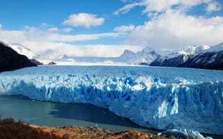 Картинка Голубой ледник Грей в Патагонии, Чили