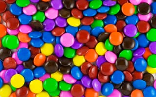 Картинка Разноцветные маленькие конфеты