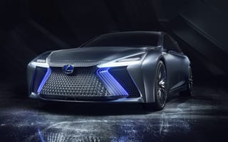 Картинка Автомобиль Lexus LS+ Concept, 2017 вид спереди