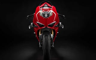 Картинка Мотоцикл Ducati Panigale V4 R 4K 2019 года вид спереди