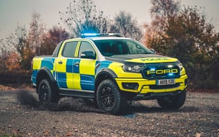 Картинка Автомобиль Ford Ranger Raptor Police 2019 года