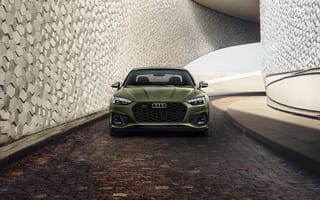 Картинка Автомобиль Audi A5 Coupe 45 TFSI Quattro S Line, 2020 года в тоннеле