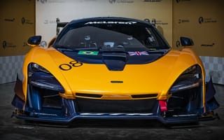 Картинка Спортивный автомобиль McLaren GTR 2020 года