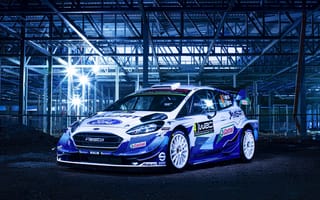 Картинка Спортивный автомобиль Ford Fiesta WRC 2020 года