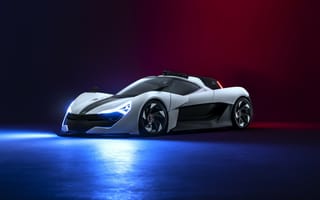 Картинка Быстрый автомобиль APEX AP-0 Concept 2020 года
