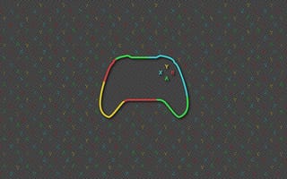 Картинка Нарисованный Xbox контроллер