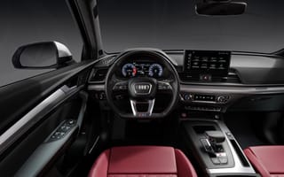 Картинка Кожаный салон автомобиля Audi SQ5 3.0 TDI 2020 года