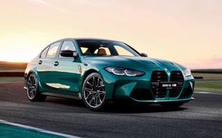 Картинка Стильный BMW M3 Competition 2021 года