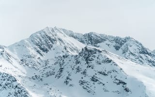 Картинка горы, гора, природа, вершина, снег, белый, зима