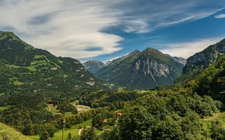Картинка горы, гора, природа, Альпы, Швейцария, лето