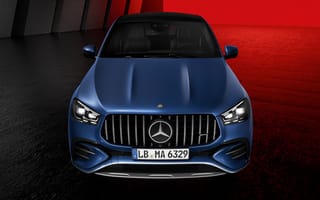 Картинка Mercedes-AMG GLE 53 4MATIC, Mercedes AMG, GLE 53, 4MATIC, Mercedes, Мерседес, Мерс, современная, машины, машина, тачки, авто, автомобиль, транспорт, вид спереди, спереди, синий