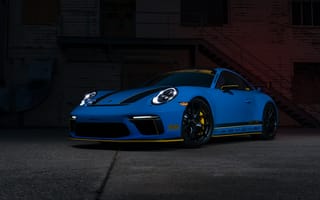 Картинка Porsche 911, Porsche, Порше 911, Порше, машины, машина, тачки, авто, автомобиль, транспорт, темный, темнота, ночь