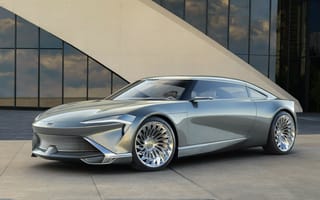 Картинка Buick, Wildcat EV, Concept, 2022, машины, машина, тачки, авто, автомобиль, транспорт, серебристый