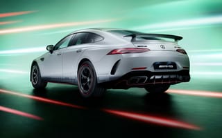 Картинка Mercedes, AMG, GT, 63 SE, Performance, Мерседес, машины, машина, тачки, авто, автомобиль, транспорт, вид сзади, сзади, скорость, быстрый