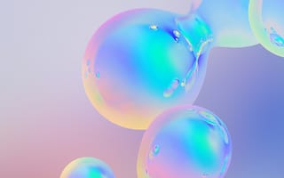 Картинка пузыри, пузырь, абстрактные, абстракция