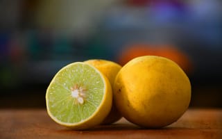 Картинка лимон, цитрус, фрукт, кислый, фрукты, лайм