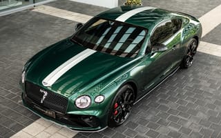 Картинка Bentley Continental, Bentley, Бентли, Continental, GT, Le Mans Collection, 2023, машины, машина, тачки, авто, автомобиль, транспорт, зеленый