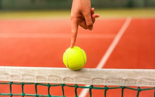 Картинка мяч, спорт, спортивный, теннис, теннисный, рука
