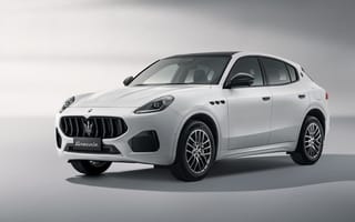 Картинка Maserati, Мазерати, Nerissimo, 2023, машины, машина, тачки, авто, автомобиль, транспорт, кроссовер, белый
