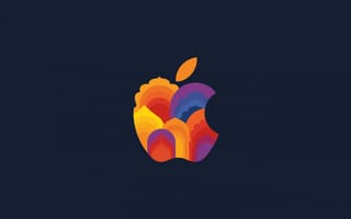 Картинка Apple, IOS, лого, логотип, простой