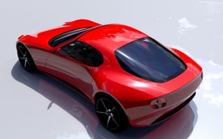 Картинка Mazda Iconic SP, Mazda, Iconic, SP, Мазда, машины, машина, тачки, авто, автомобиль, транспорт, спорткар, спортивный, красный