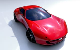 Картинка Mazda Iconic SP, Mazda, Мазда, машины, машина, тачки, авто, автомобиль, транспорт, спорткар, спортивный, красный