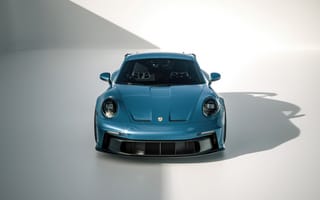 Картинка Porsche, Порше, 918, машины, машина, тачки, авто, автомобиль, транспорт, синий, вид спереди, спереди