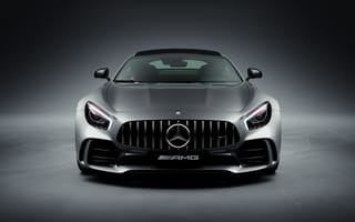 Картинка Mercedes, Mercedes-AMG GT R, Mercedes-AMG, GT R, AMG, Мерседес, машины, машина, тачки, авто, автомобиль, транспорт, вид спереди, спереди