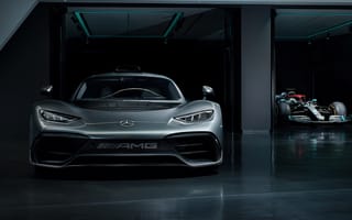 Картинка Mercedes, Мерседес, AMG, Mercedes-AMG, Mercedes AMG, машины, машина, тачки, авто, автомобиль, транспорт, вид спереди, спереди, серебристый, серый, паркинг