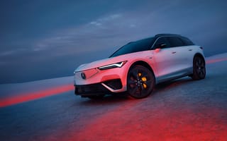 Картинка Acura, Акура, 2024, машины, машина, тачки, авто, автомобиль, транспорт, белый, свечение, ночь