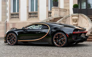 Картинка Bugatti Chiron, Bugatti, Chiron, Бугатти, машины, машина, тачки, авто, автомобиль, транспорт, черный