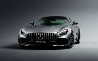 Картинка Mercedes, Мерседес, Mercedes-AMG, Mercedes AMG, GT R, машины, машина, тачки, авто, автомобиль, транспорт, серый, серебристый