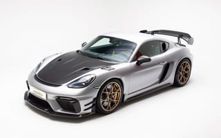 Картинка Porsche Cayman, Porsche, Cayman, Порше Кайман, Порше, GT4 RS, GT4, купе, спорткар, машины, машина, тачки, авто, автомобиль, транспорт, спортивный, белый