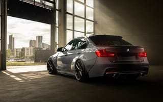 Картинка BMW, BMW F30, Widebody, F30, бмв, машины, машина, тачки, авто, автомобиль, транспорт, город, здания