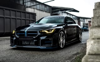 Картинка BMW, бмв, BMW M2, Manhart, машины, машина, тачки, авто, автомобиль, транспорт, черный