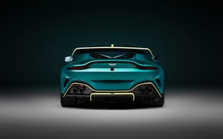 Картинка Aston Martin, Астон Мартин, Vantage, машины, машина, тачки, авто, автомобиль, транспорт, вид сзади, сзади