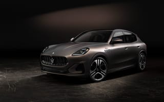 Картинка Maserati Grecale Folgore, Maserati Grecale, Folgore, Grecale, Maserati, Мазерати, машины, машина, тачки, авто, автомобиль, транспорт, серый, черно-белый, черный, монохром, монохромный