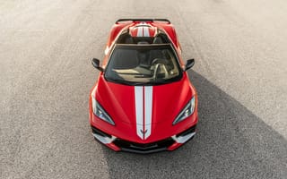 Картинка Chevrolet Corvette, Chevrolet, Шевроле Корвет, Шевроле, Corvette, Stingray, H700, Convertible, 2024, спорткар, машины, машина, тачки, авто, автомобиль, транспорт, спортивный, красный