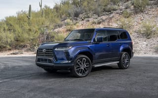 Картинка Lexus, Лексус, GX 550, Premium, 2024, люкс, дорогая, современная, машины, машина, тачки, авто, автомобиль, транспорт, синий
