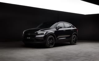 Картинка Volvo, EC40, машины, машина, тачки, авто, автомобиль, транспорт, черный, черно-белый, монохром, монохромный