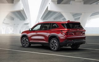 Картинка Buick, Enclave, ST, 2025, машины, машина, тачки, авто, автомобиль, транспорт, красный