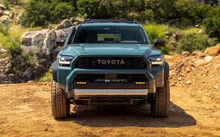 Картинка Toyota, Тойота, 4Runner, Trailhunter, 2025, машины, машина, тачки, авто, автомобиль, транспорт, пустыня, песок, песчаный